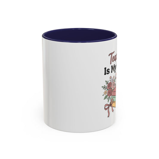 Teaching Is My Cardio Accent Coffee Mug – Cute Teacher Gift (11/15oz)