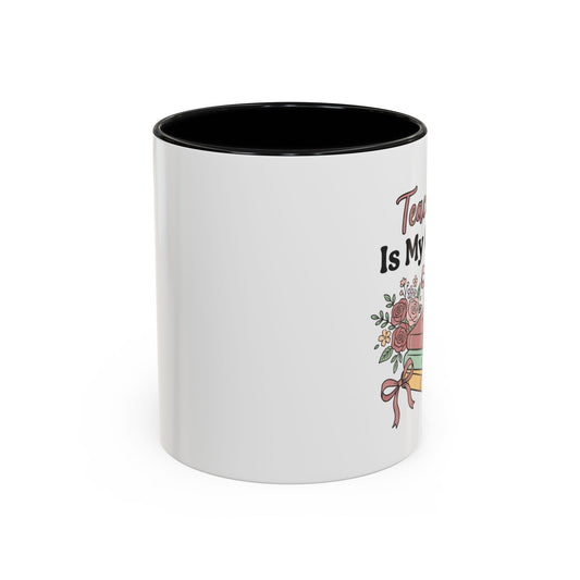 Teaching Is My Cardio Accent Coffee Mug – Cute Teacher Gift (11/15oz)